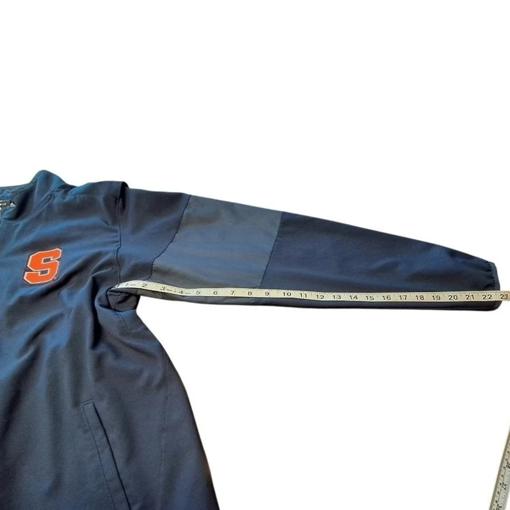Nike Syracuse Orange Dri Fit Track Jacket Men's Small Full Zip Athletic